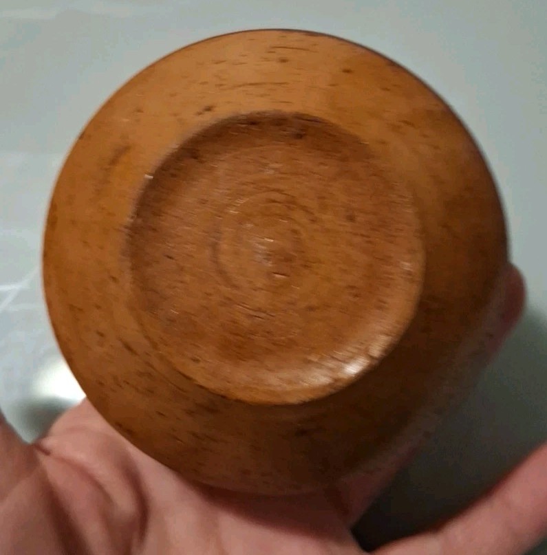 Pottery Peru Trinket Box Hand Painted Intricate