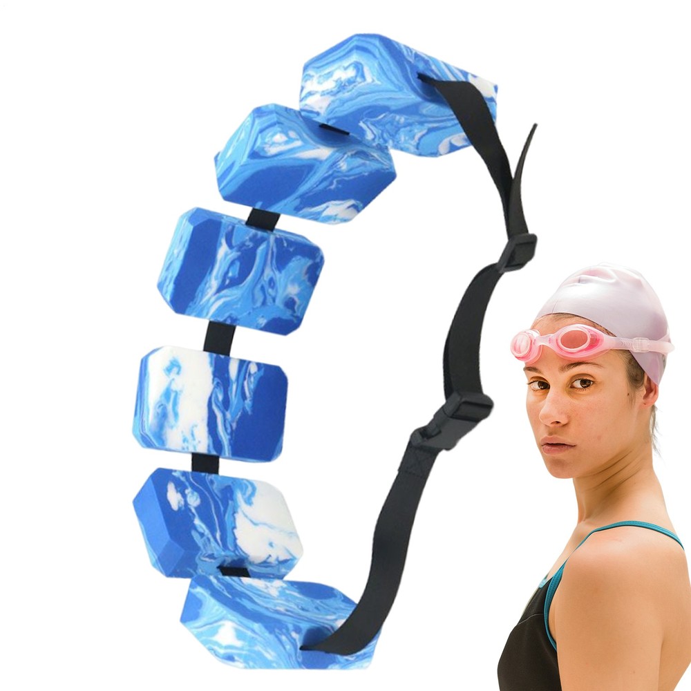 EVA Swimming Floatation Exercise Belt, Adjustable Swim Training Equipment