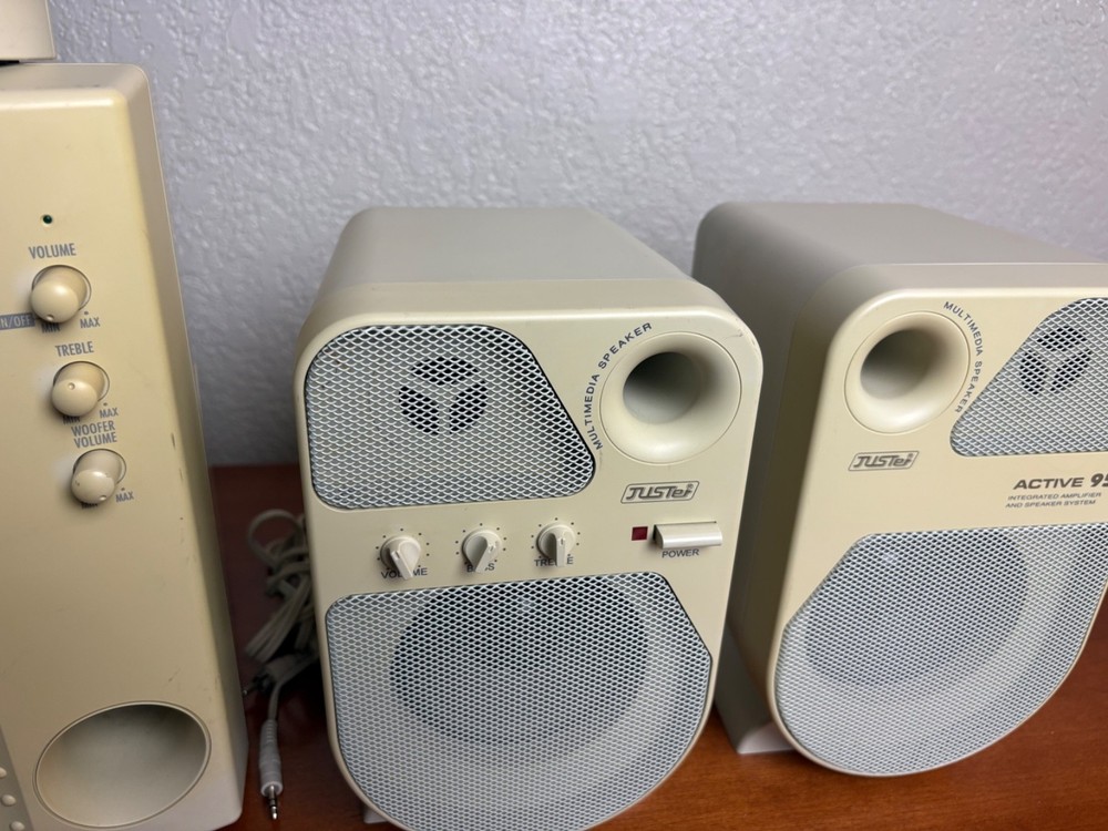Juster Active 95A Multimedia PC Speakers with subwoofer