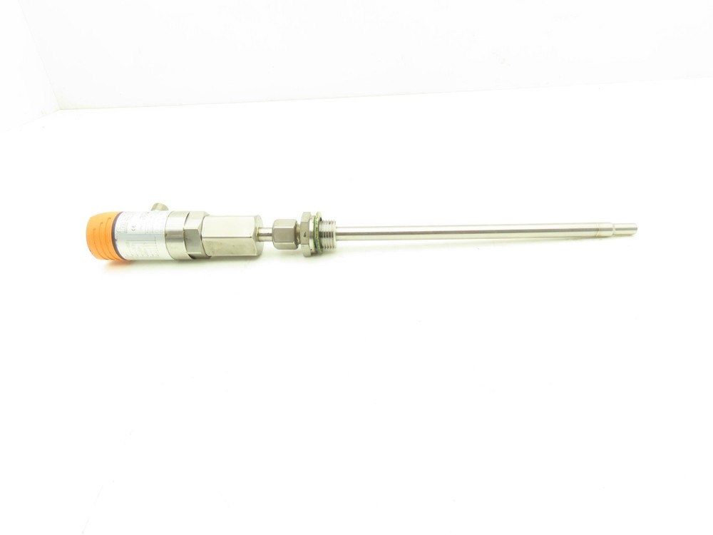 IFM Efector TR8430 Electronic Temperature Sensor Evaluation Unit With 8" Probe