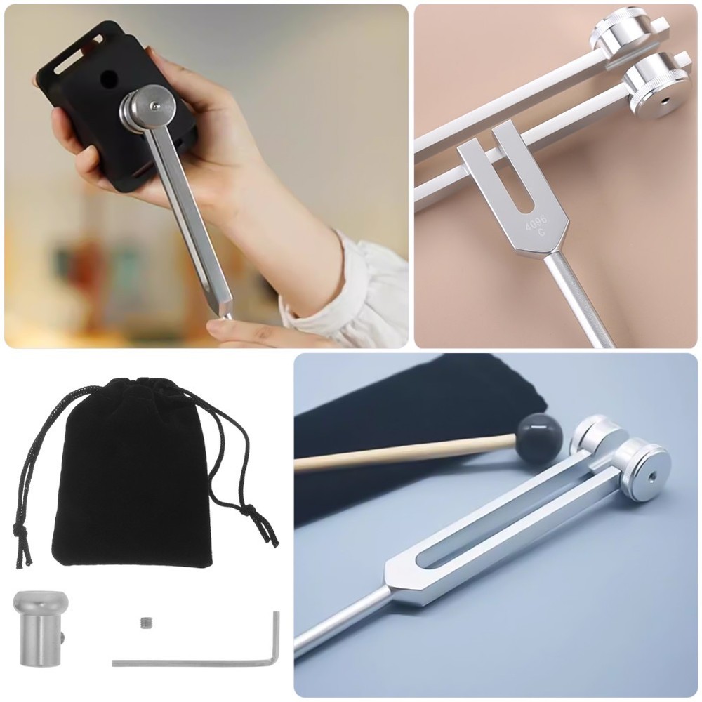 2 Sets Turning Forks Tuning with Feet Accessories Musical Accessory