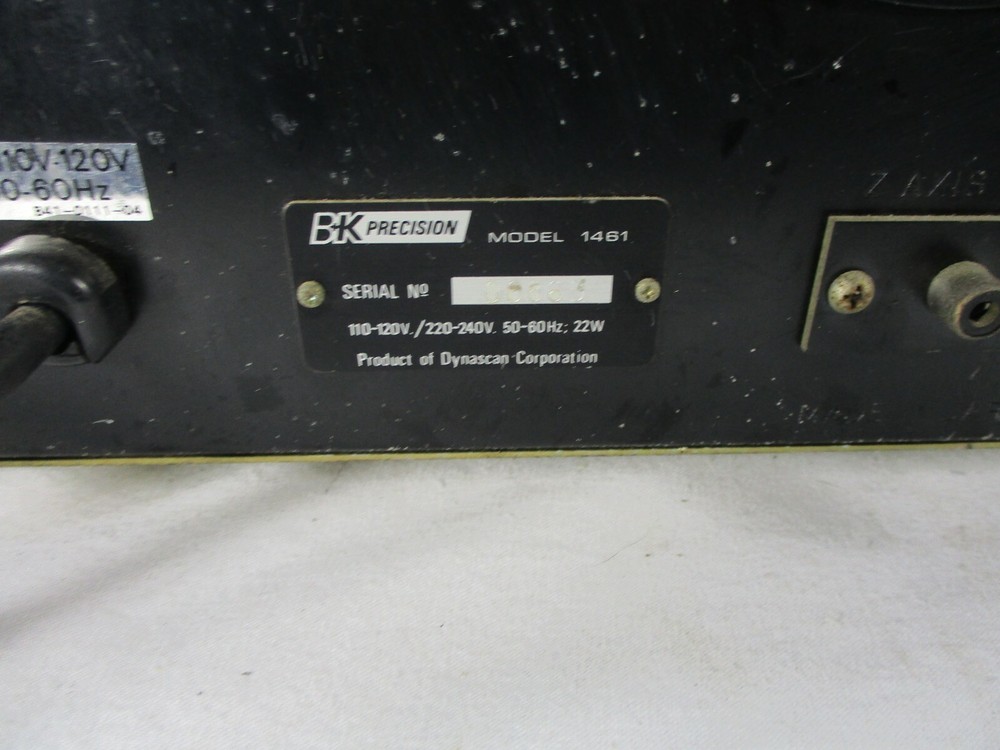 Vintage BK Precision Model 1461 General Purpose Laboratory Oscilloscope WORKING
