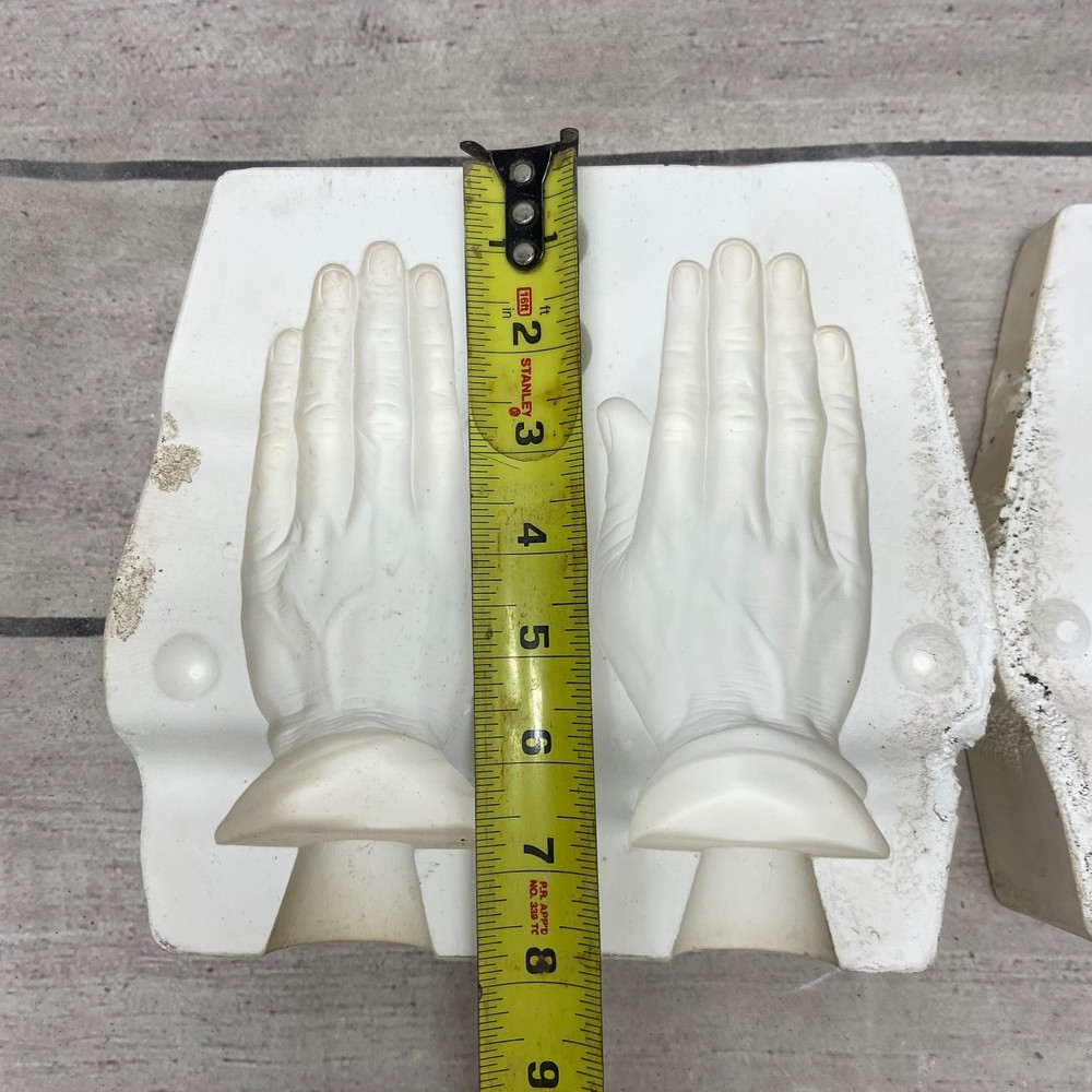 Vintage 1985 Riverview Ceramic Casting Mold Praying Hand #317