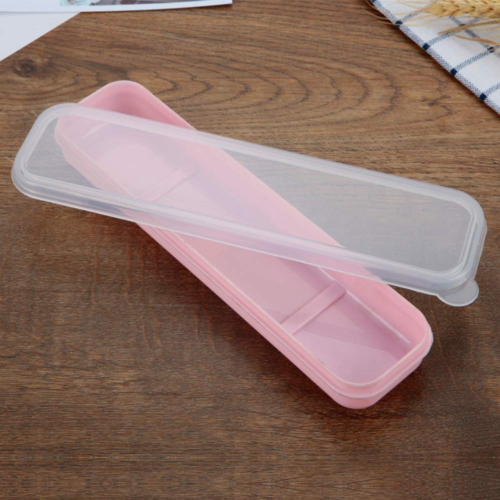 3 Pcs Camping Cutlery Case Utensil Flatware Box Dishware Kitchen Utensils Pic...
