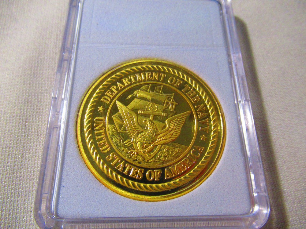 US NAVY - USS Manley DD-940 Challenge Coin