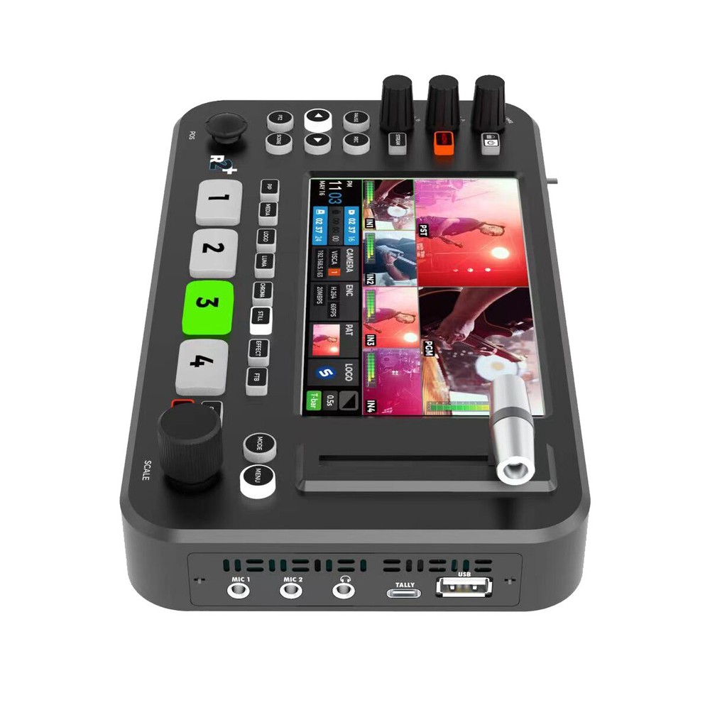 SPROLINK NeoLIVE R2+ Plus 5.5" Multi-Functional Video Switcher Mixer Streaming