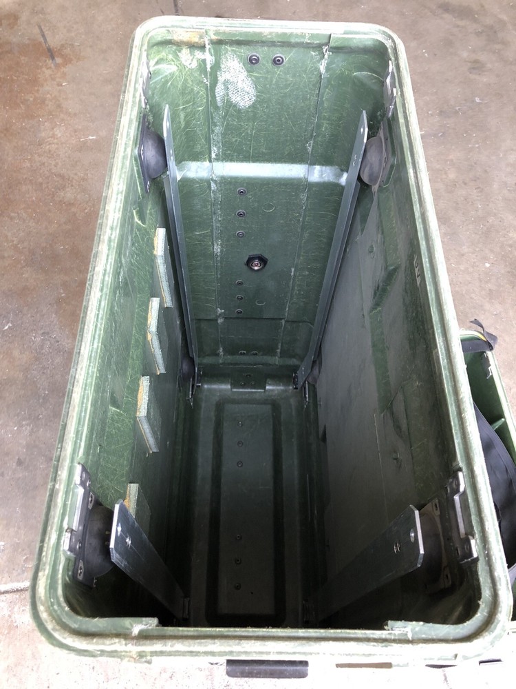 Hardigg Style Rack Mount Case General Dynamics Military Electronics Crate 36.5"
