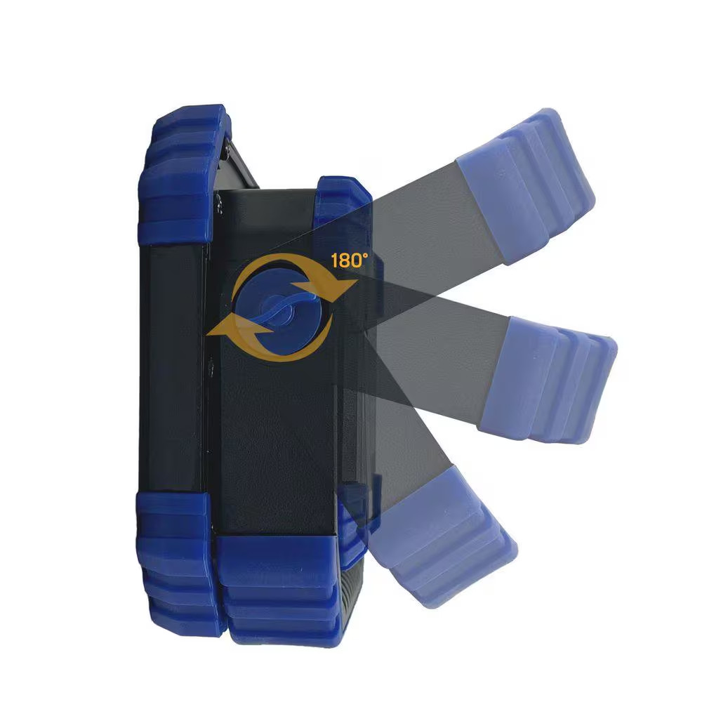 3.7-Volt 2000 Lumens LED Rechargeable Portable Work Light 2-Pack