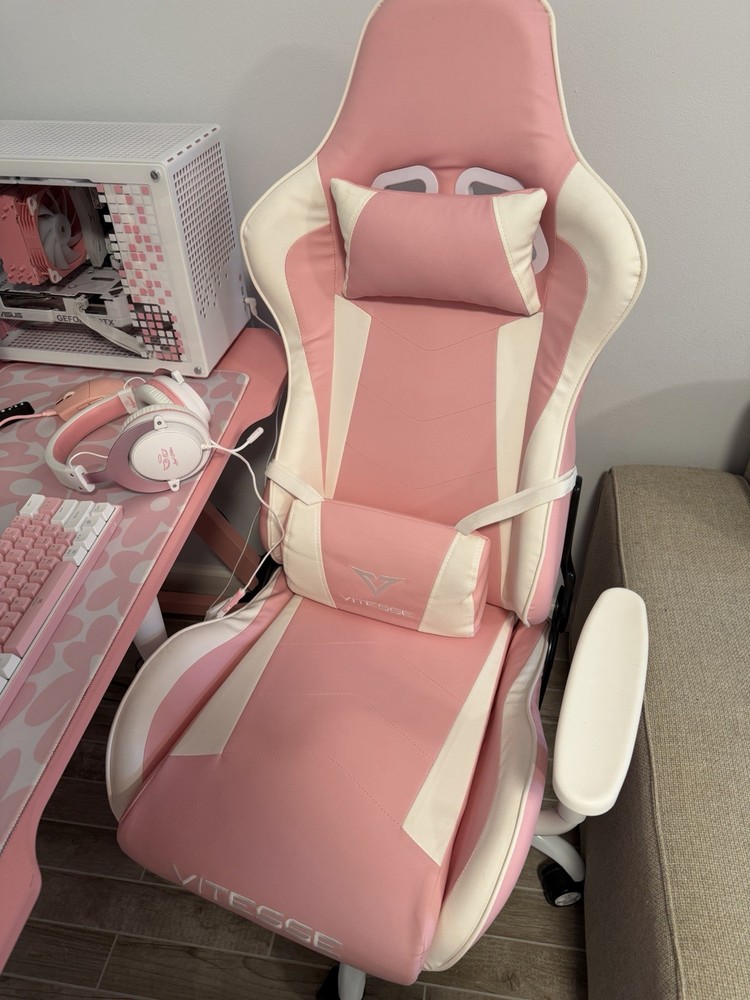 Aesthetic Pink Gaming Setup – Full Bundle