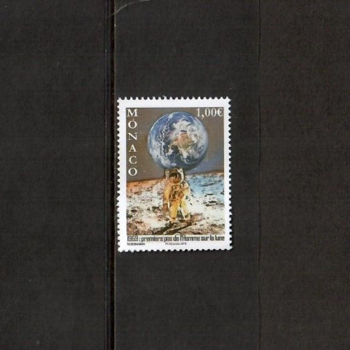 Monaco 2019 - Space Moon Landing - Single Stamp - MNH