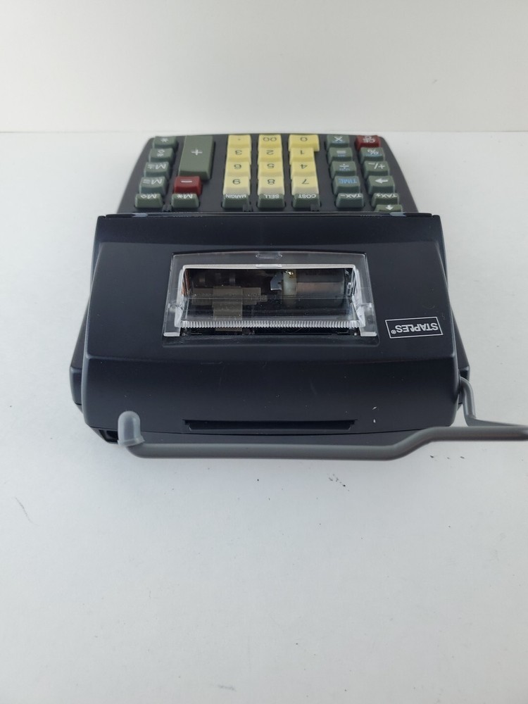 Staples Printing Calculator SPL-P500 12 Digit Tested