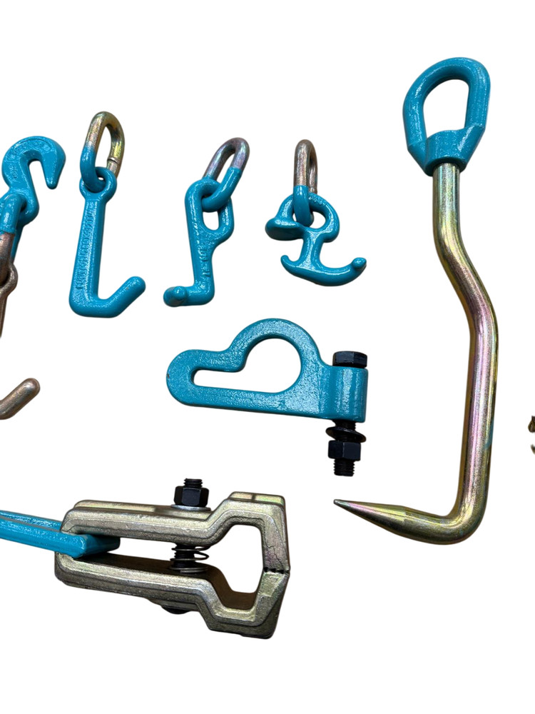 SET#94 -10 Pieces HEAVY DUTY AUTO BODY FRAME MACHINE PULLING TOOLS & CLAMPS