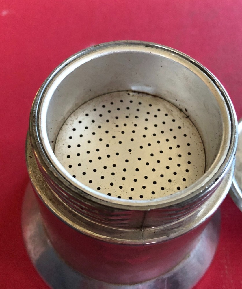 VINTAGE BIALETTI DOUBLE ESPRESSO MAKER MINI EXPRESS 2 TASSE