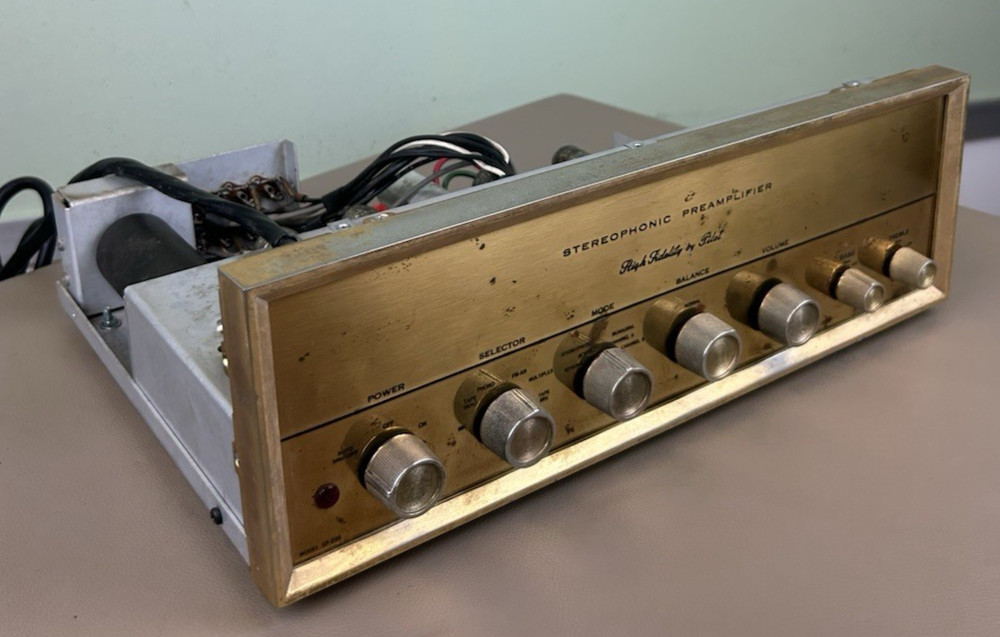 PILOT SP210 PREAMPLIFIER / 260 STEREO AMPLIFIER RESTORED