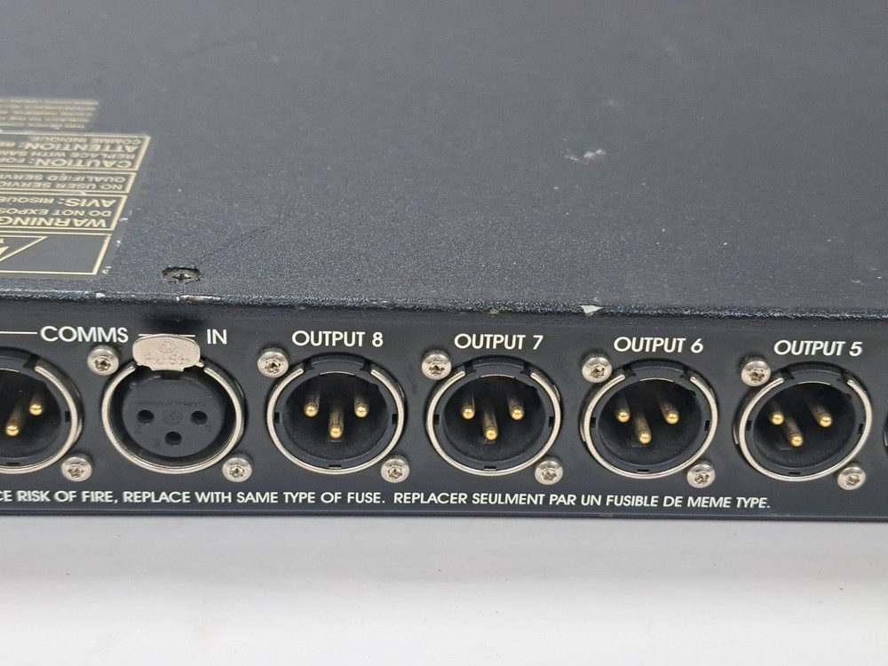 Klark Teknik DN9848 4x8 Loudspeaker Processor