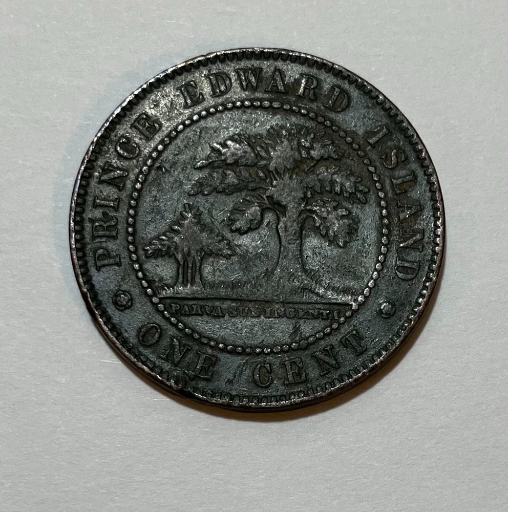 1871 P.E.I. One Cent Penny