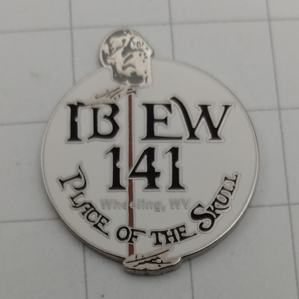 IBEW Lapel Pin Local 141 Wheeling, WV