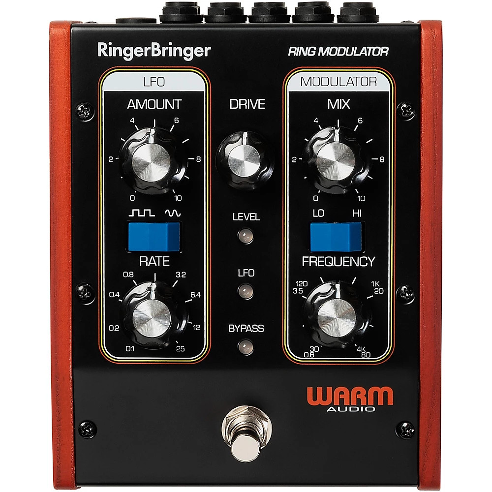 Warm Audio RingerBringer Ring Modulator Effects Pedal Black