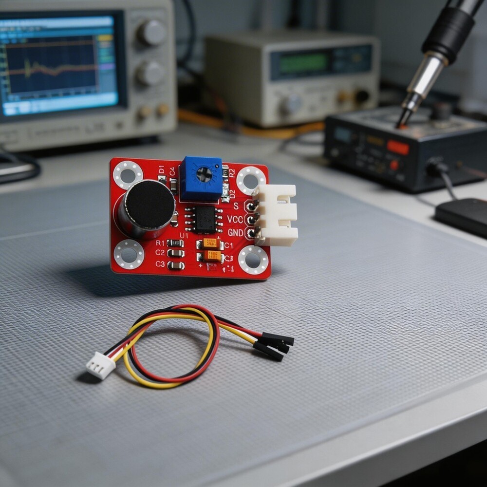 Audio Module Microphone Sensor Onboard Potentiometer Analog And Digital Outputs