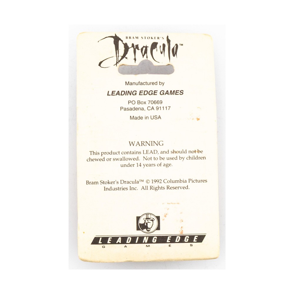 Leading Edge Bram Stoker's Dracula Hunter Pack #2 Pack New