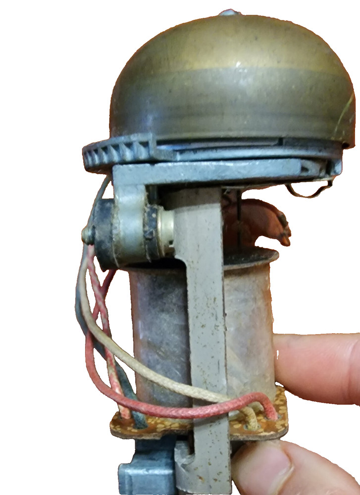 Wall Mounted Telephone Ringer Metal Double Bell Replacement Part Electrical