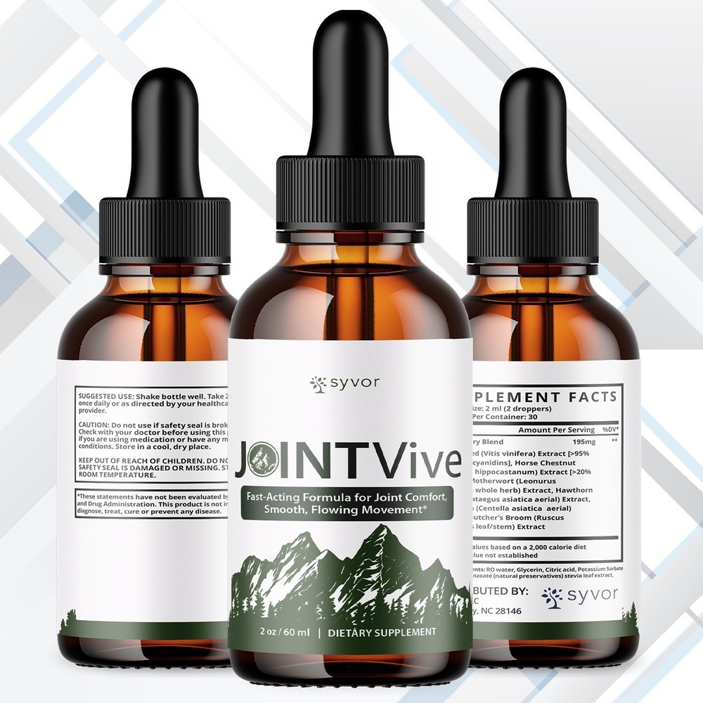 (1 Pack) Joint Vive Drops Advanced Joint Support Vitamin Supplement 30 Servings