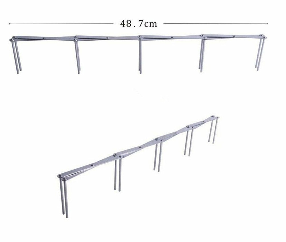 For SOUS VIDE Slow Cooker Cooking Telescopic Multi Function Storage Rack Divider