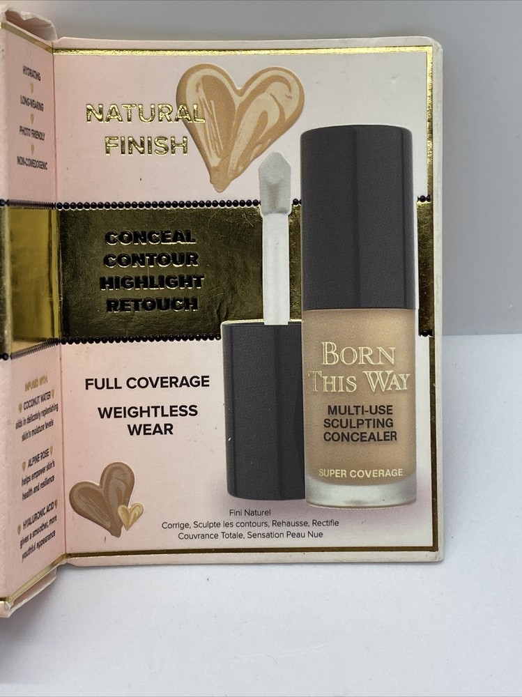 TOO FACED ~ BORN THIS WAY SUPER COVERAGE CONCEALER ~ Natural Beige~ 4.0ml