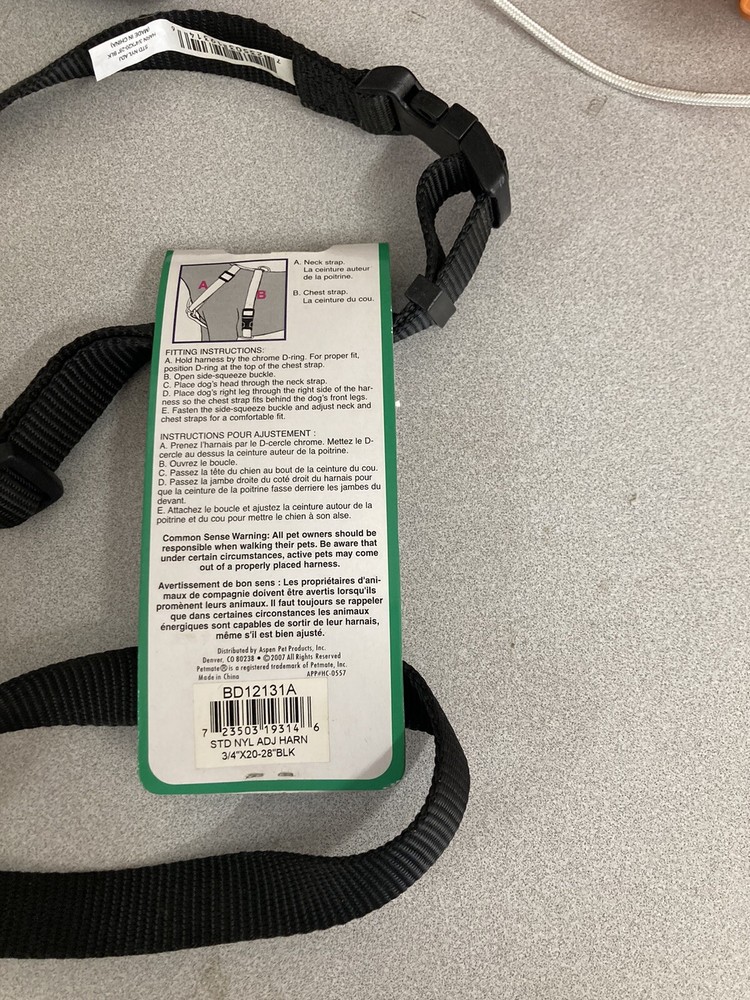 Petmateadjustable Harness Large Dog