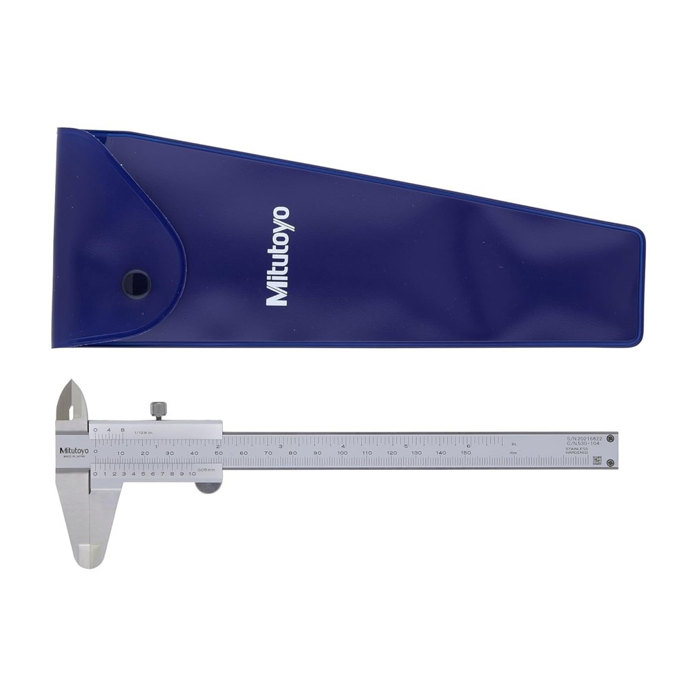 Durable Stainless Steel Caliper for Inside, Outside, Depth & Step Measurements