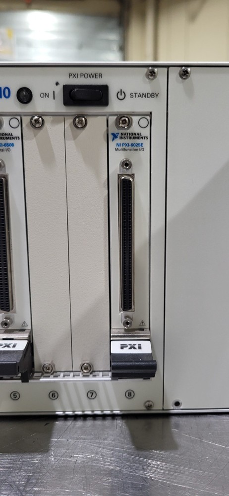 National Instruments PXI-8186 Embedded Controller with modules