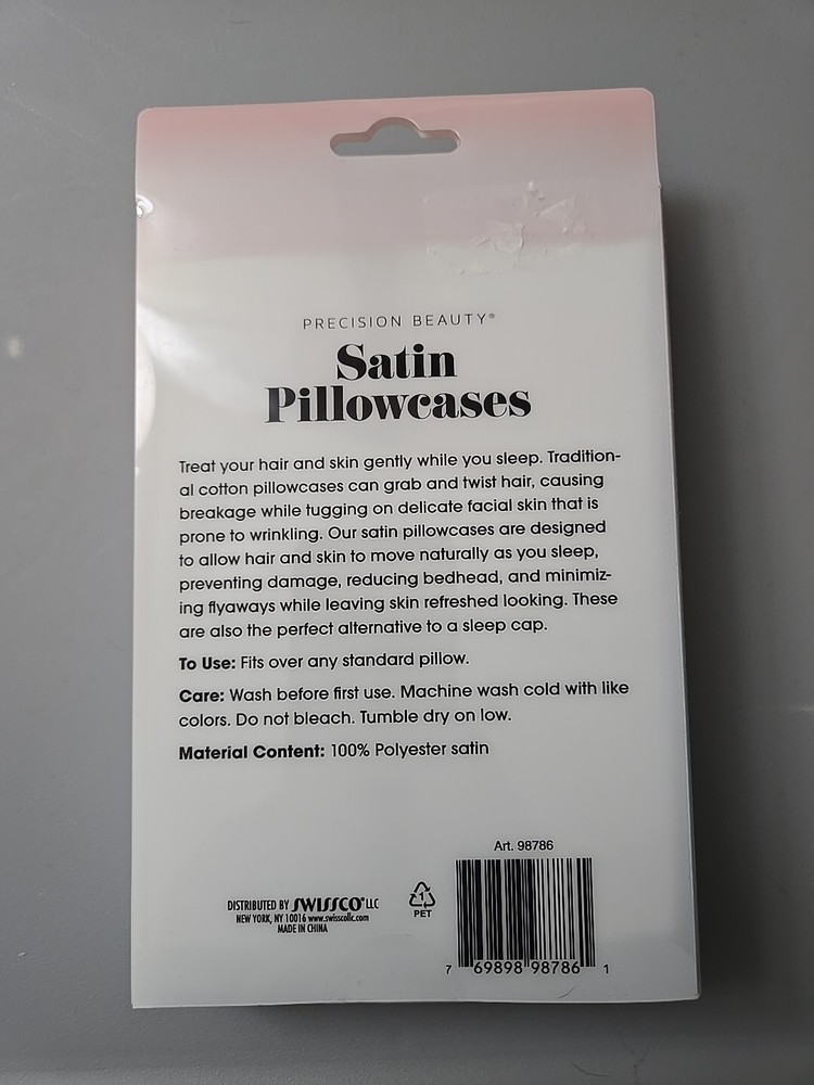 Precision Beauty Satin Pillowcases (2)