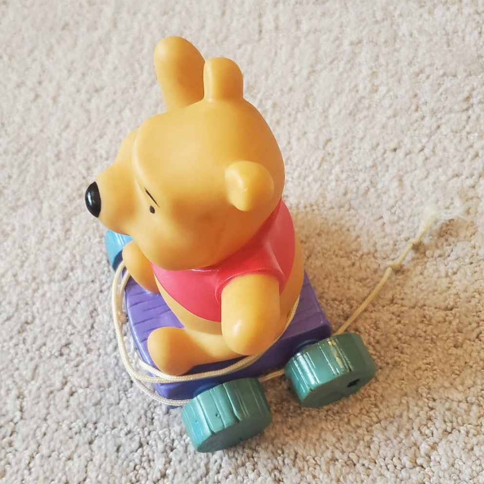 Winnie The Pooh Pulling Baby Toy