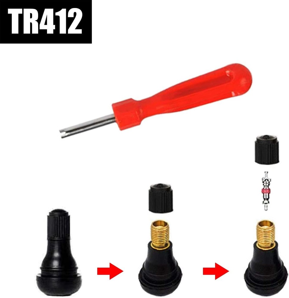 Tire Valve Stem Tool Puller and Installer Kit, Remover Style B