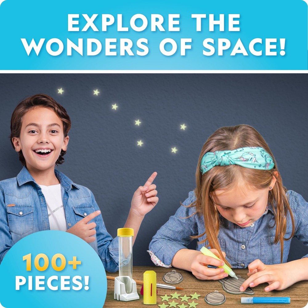 National Geographic Mega Space Activity Kit - Glow in One Size, Multicolor