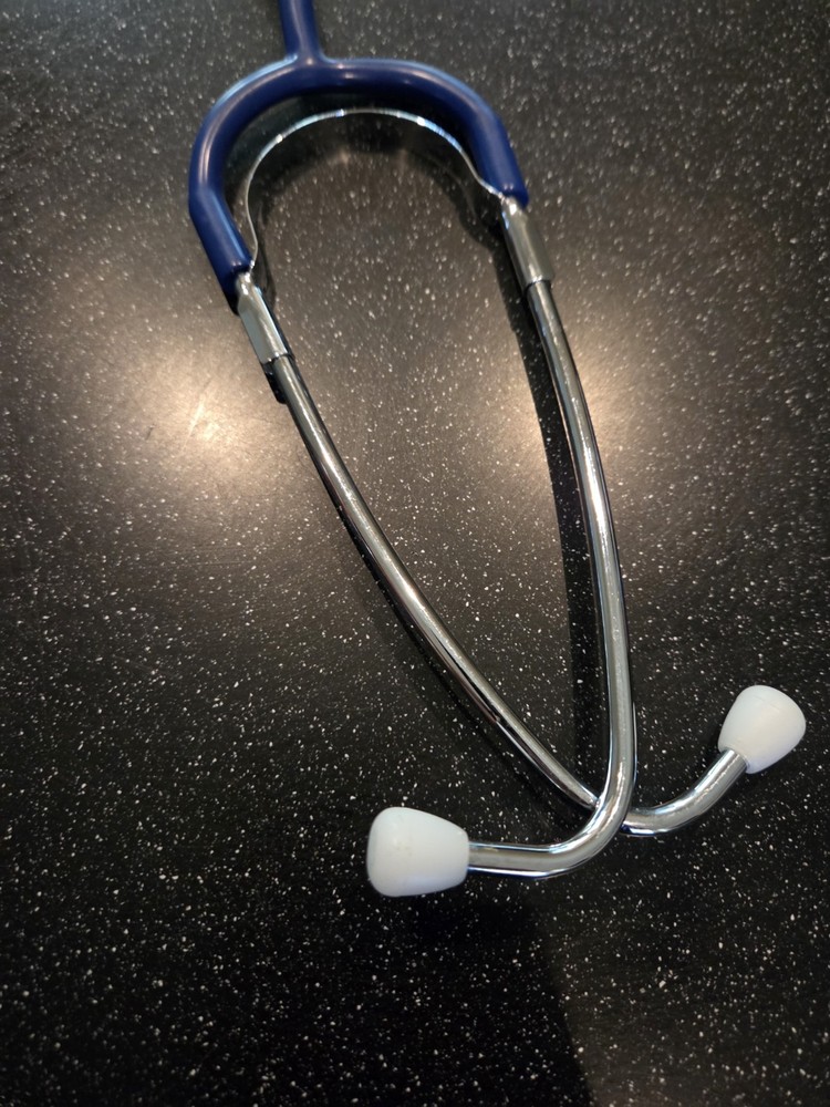 Vintage Blue Stethoscope