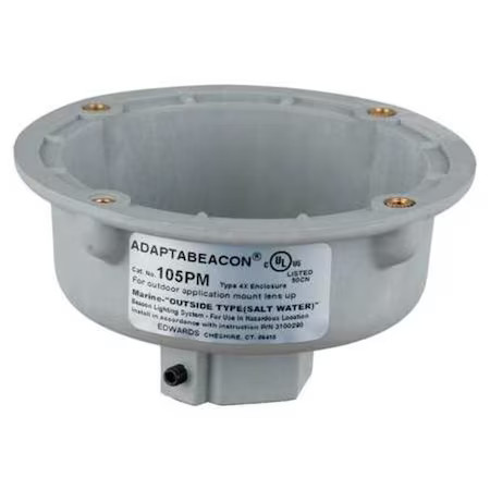 Edwards Signaling 105Pm Pipe Mount For 105 Series