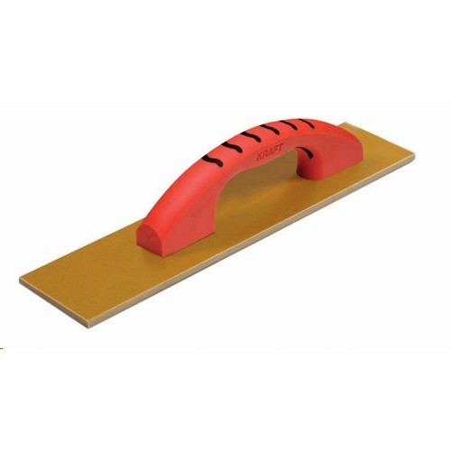 Kraft Tool Concrete Hand Float Laminated Canvas-Resin 16"
