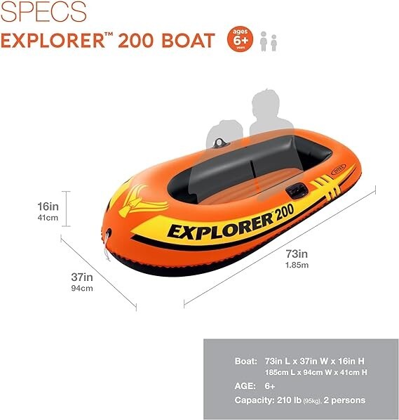 Bote Inflable Con Remos Balsa Bote De Pesca Resistente Durable Bomba De Aire