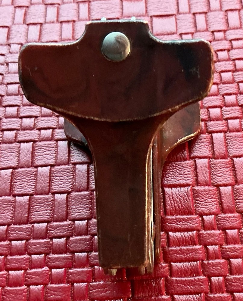 Vintage Staple Remover Brown Bakelite Ace Bostitch