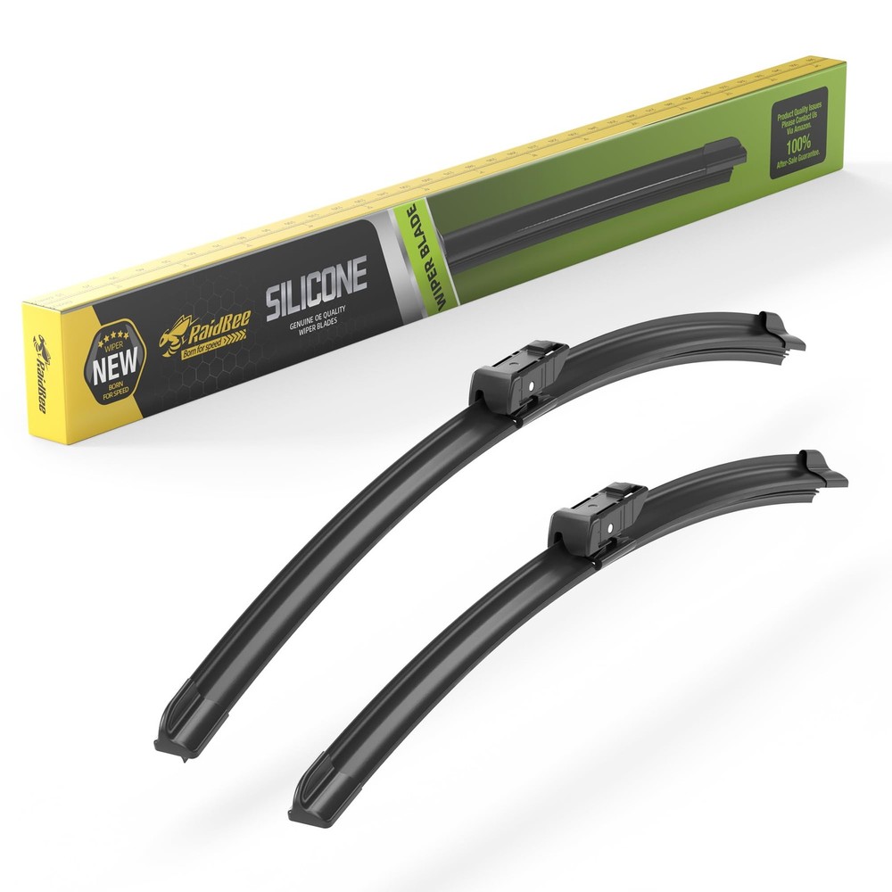 Silicone Windshield Wiper Blades Replacement for Tesla Model Y & Model 3