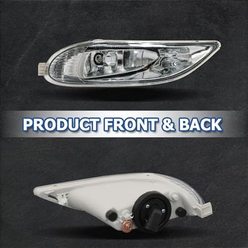 Fog Lights Assembly Replacement for Corolla 2005-2008 Camry 2002-2004 Solara