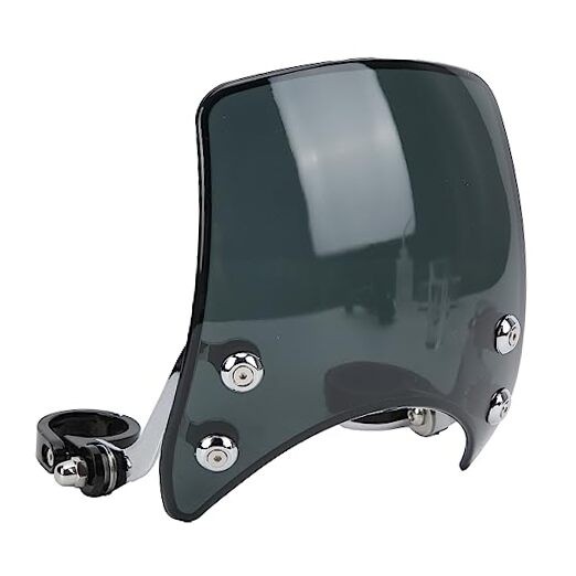 Motorcycle Windshield Headlight Fairing 180° Adjustable Wind Deflector for