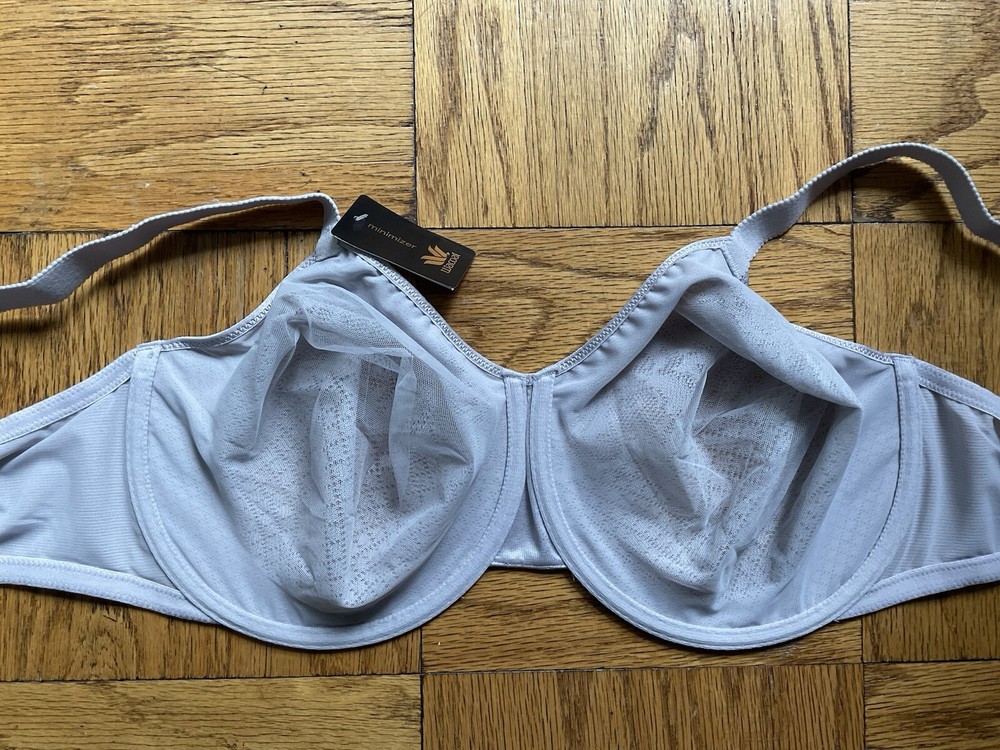 38H - WACOAL Visual Effects Minimizer Bra, Raindrop, New