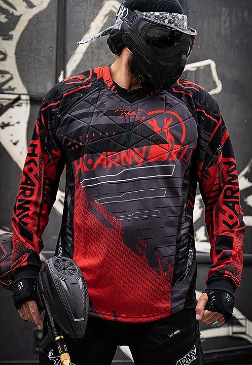 HK Army Hardline Paintball Jersey - Fire - Medium