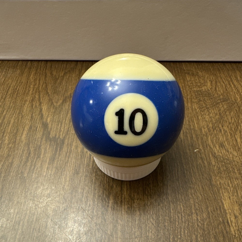 10 Ball Blue Stripe Replacement Pool Table Ball Billards Size 2.25"