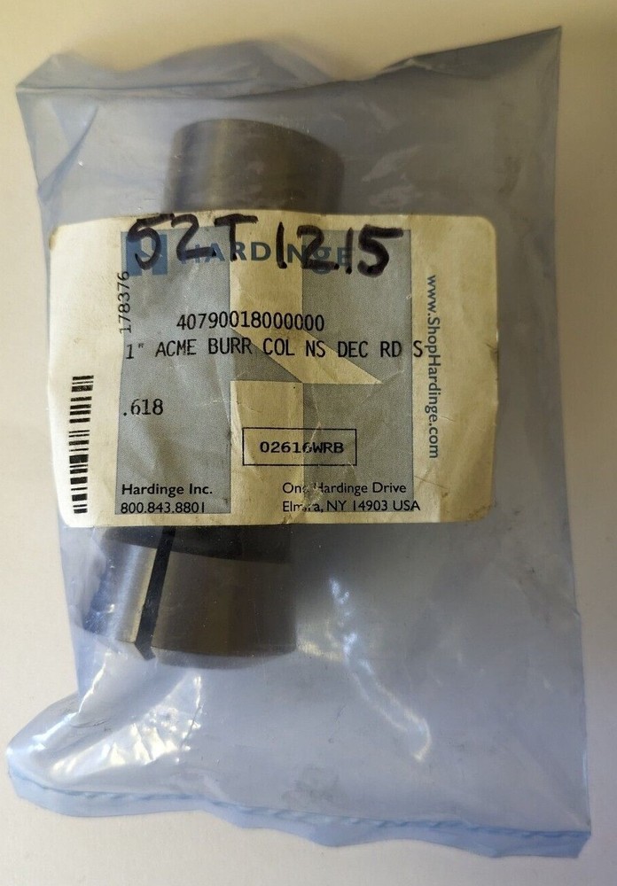 Hardinge Gridley Burring Collet Multiple Sizes
