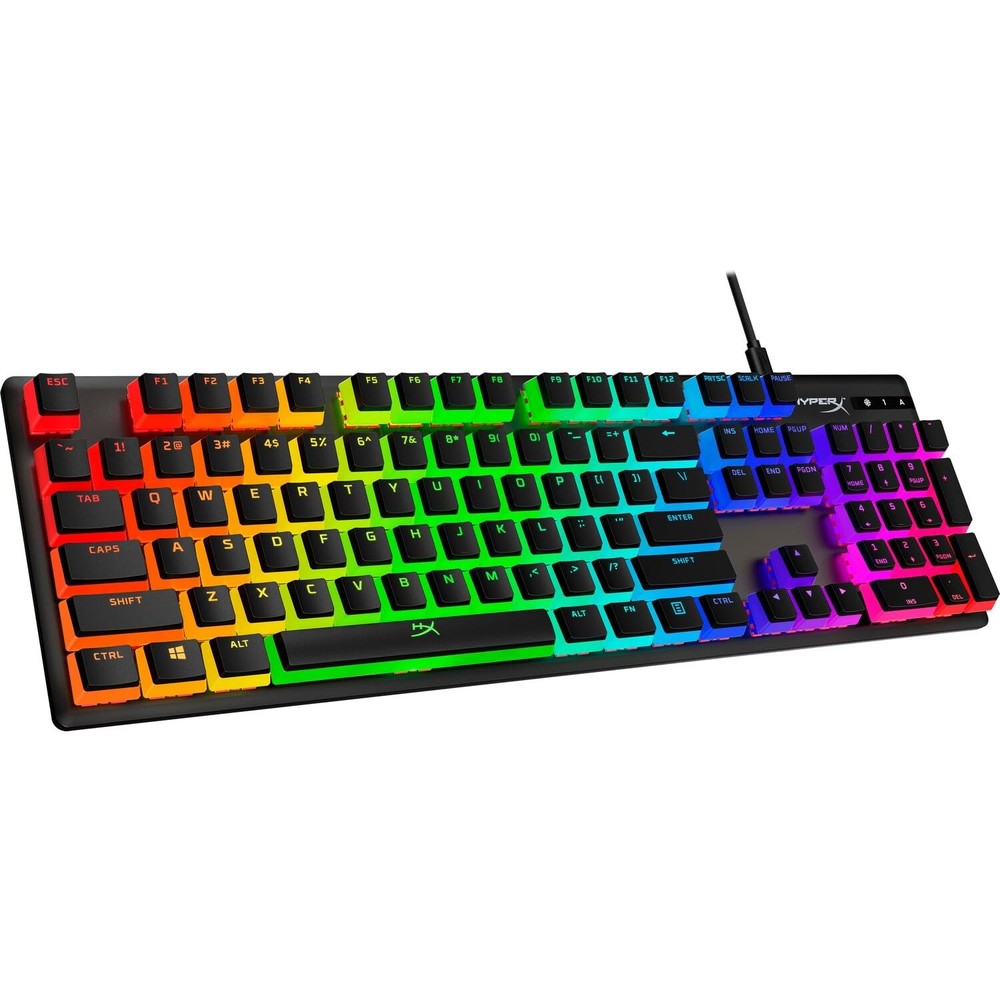 HyperX Pudding Keycaps - Double Shot PBT Keycap Set with Translucent Layer, for
