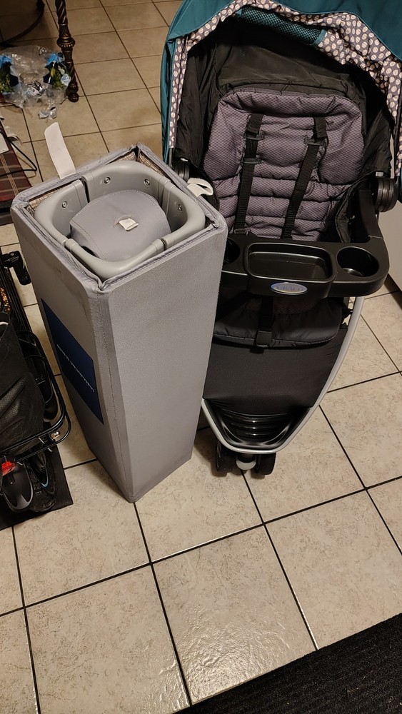 Graco child stroller and crib