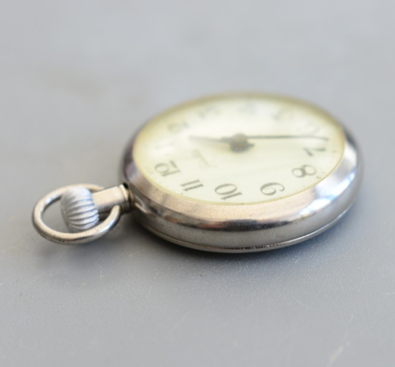 Vintage Satellite Made in Austria Pocket Watch Working